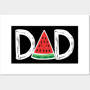 Dad Melon Gift Fathers Day Daddy Gift Posters and Art